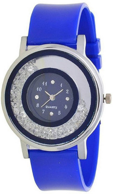 

Gopal retail New Diamond Blue Watch - For Girls