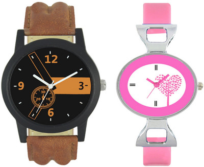 

SRK ENTERPRISE New Couple Watch With Stylish And Designer Dial Fast Selling LVC03 Watch - For Men & Women