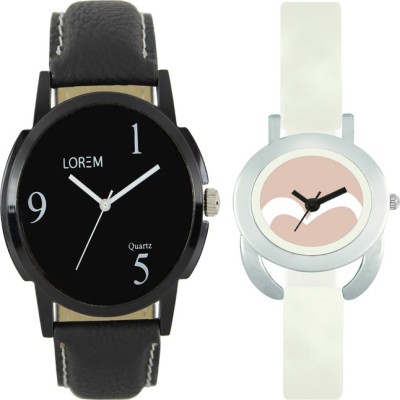 CM Couple Watch With Stylish And Designer Printed Dial Fast Selling L_V55 Watch  - For Men & Women   Watches  (CM)