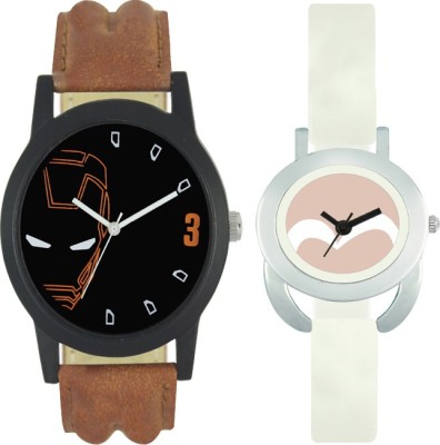 CM Couple Watch With Stylish And Designer Printed Dial Fast Selling L_V35 Watch  - For Men & Women   Watches  (CM)