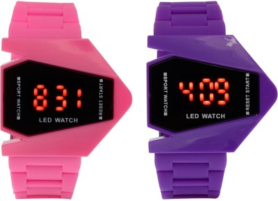 vk sales Pink And Purple Watch  - For Boys   Watches  (vk sales)