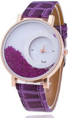 vk sales Purple Color With Diamond Dial Watch  - For Women   Watches  (vk sales)
