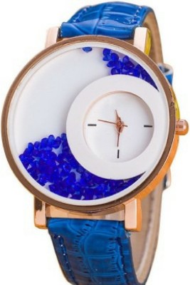 vk sales Blue Color With Diamond Dial Watch  - For Women   Watches  (vk sales)