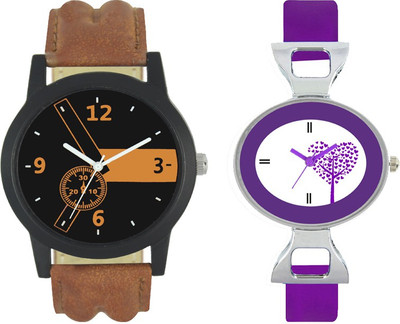 

CM Couple Watch With Stylish And Designer Dial Fast Selling LV01 Watch - For Men & Women