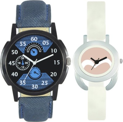 CM Couple Watch With Stylish And Designer Printed Dial Fast Selling L_V15 Watch  - For Men & Women   Watches  (CM)