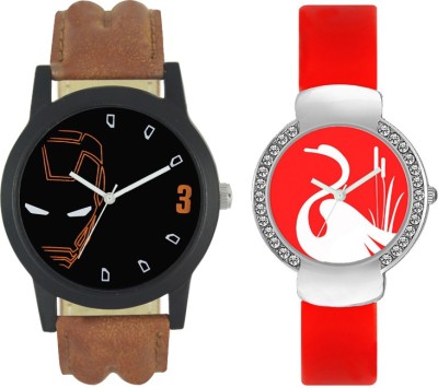 CM Couple Watch With Stylish And Designer Printed Dial Fast Selling L_V39 Watch  - For Men & Women   Watches  (CM)