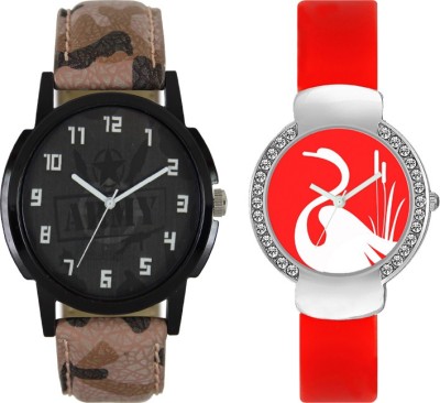 CM Couple Watch With Stylish And Designer Printed Dial Fast Selling L_V29 Watch  - For Men & Women   Watches  (CM)