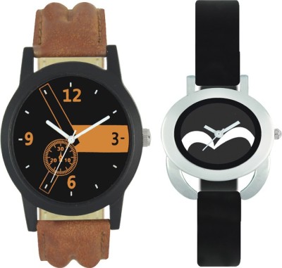 CM Couple Watch With Stylish And Designer Printed Dial Fast Selling L_V01 Watch  - For Men & Women   Watches  (CM)