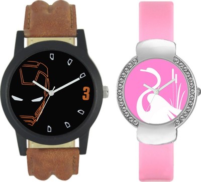 CM Couple Watch With Stylish And Designer Printed Dial Fast Selling L_V38 Watch  - For Men & Women   Watches  (CM)