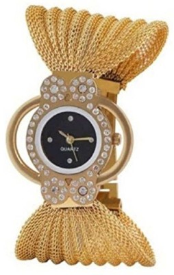 gopal retail New Style Diamond Studded Royal Look Gold Watch  - For Women   Watches  (Gopal Retail)