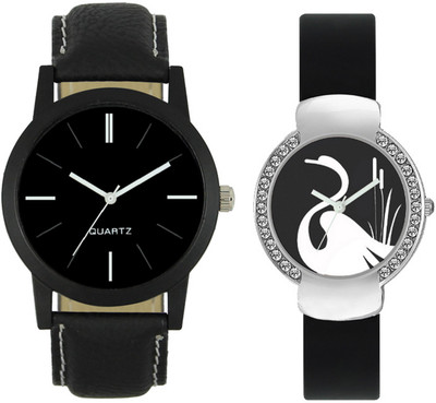 

SRK ENTERPRISE New Couple Watch With Stylish And Designer Printed Dial Fast Selling L_V46 Watch - For Men & Women