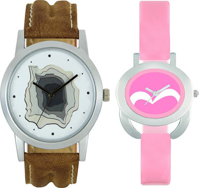 

CM Couple Watch With Stylish And Designer Printed Dial Fast Selling L_V83 Watch - For Men & Women