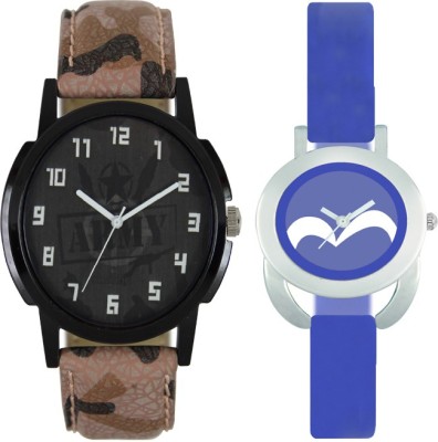 CM Couple Watch With Stylish And Designer Printed Dial Fast Selling L_V22 Watch  - For Men & Women   Watches  (CM)