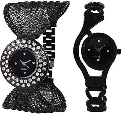 

Gopal retail New Beuty & Beasts Choice Special Black Combo For Gift Watch - For Women