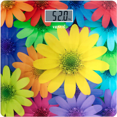 

Venus Digital LCD Personal Health Body Fitness Bathroom Weighing Scale(Multicolor)
