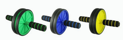 

ACM Matro Sport Exercise Wheel fitness home slimming gym Ab Exerciser(Multicolor)