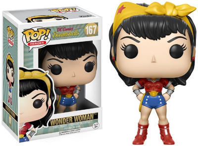 

Funko DC Bombshells Wonder Woman Pop! Vinyl Figure - 4 Inch [Wizplex](Multicolor)