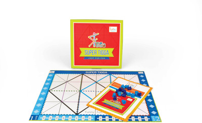 

funnyfun Super Tigga (Multiple cross/cut game with fun & learn) Board Game