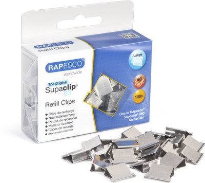 

Rapesco 60 10-60 sheet Steel Clips, Clamps & Rings(Set of 60, Silver)
