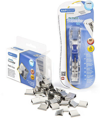 

Rapesco 100 No No Clips, Clamps & Rings(Set of 100, Silver)