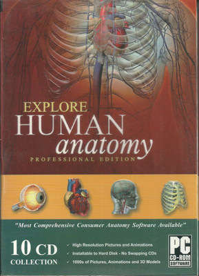

V3 Interactive Explore Human Anatomy Professional Edition(CD ROM)