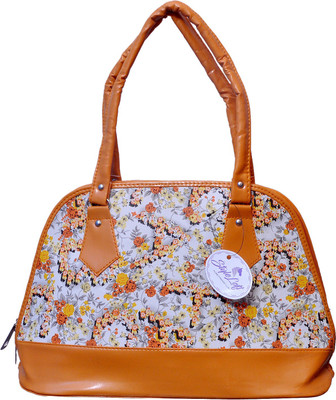

style loft Hand-held Bag(Brown)