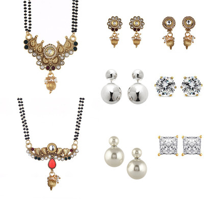

Zeneme Alloy Jewel Set(Multicolor)