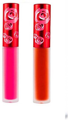 

Lime Crime set of 2 lipsticks(pumpkin, pink velvet)(Multi Color)