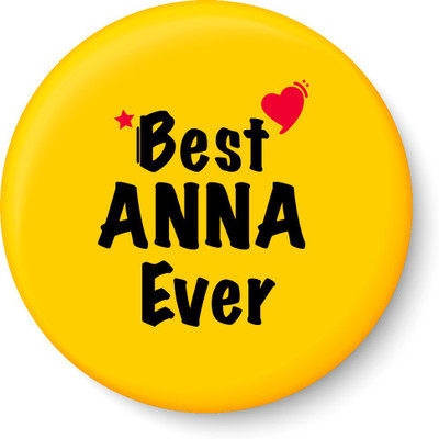 

Peacockride Best ANNA Ever Fridge Magnet Fridge Magnet Pack of 1(Multicolor)