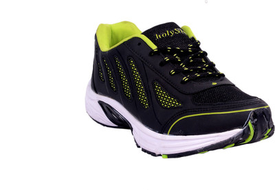 

holySin Running Shoes For Men(Multicolor, Green;black