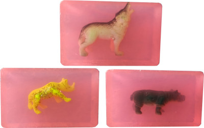 Happy Baby pink3(100 g, Pack of 3)