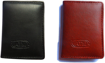 

Sunrays Men Black, Brown Artificial Leather Card Holder(6 Card Slots)