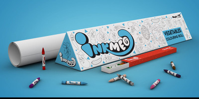 

Inkmeo Vegetables Colouring Roll
