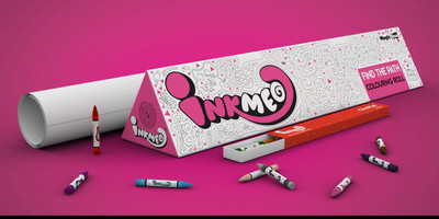 

Inkmeo Find the Path Colouring Roll