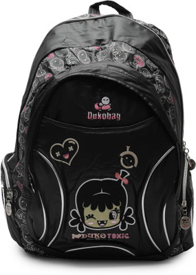 

CHICBAE Unisex Backpack 17.3 L Backpack(Black)