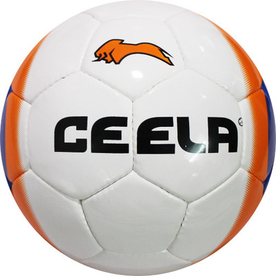 

Ceela Sports SX4 Football - Size: (Pack of 1, Orange, Multicolor
