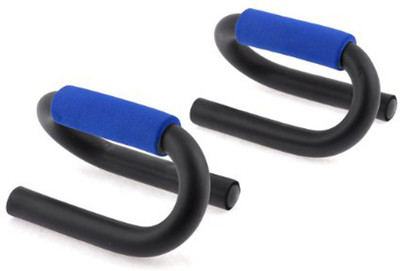 

ACM Push Up bar stands full body fitness stress relief slim exercise Push-up Bar(Blue), Black;blue