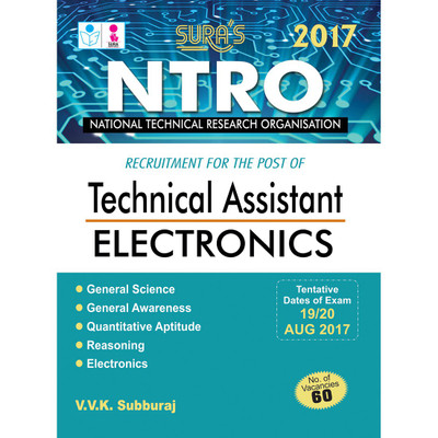 National Technical Research Organisation ( NTRO ) Technical Assistant ( Electronics )Exam Books 2017(English, Paperback, V.V.K.Subburaj)