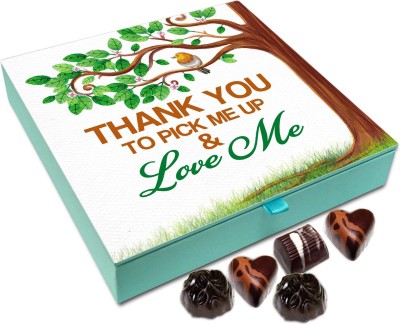 Chocholik Gift Box - Thank You To Pick Me Up And Love Me Chocolate Box - 9pc Truffles(108 g)