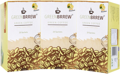 

GreenBrrew GBGC-L03 Instant Coffee(3 x 20 g, Green Coffee Flavoured)