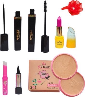 

Evuar Fashion Combo Makeup (7 in 1)(Set of 7)