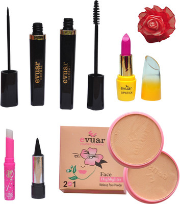 

Evuar Super Makeup Combo (7 in 1)(Set of 7)