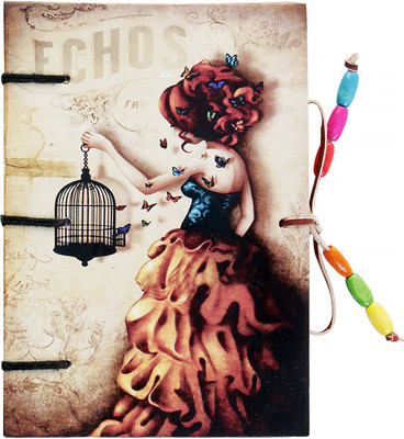 

Craft Play A5 Diary(Handmade Diary With Knot, Multcolor)