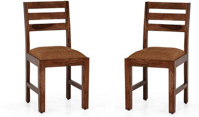 

Handicraft Bazar Handicraft Bazar HBDC05 - Olda Upholstery Dining Chair Solid Wood Dining Chair(Set of 2, Finish Color - Walnut)
