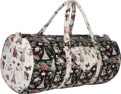 

Strutt Paris Print Travel Duffel Bag(Multicolor)