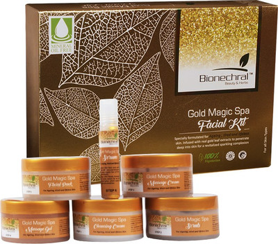 

Bionechral Gold Magic Spa Facial Kit 280 g(Set of 6)
