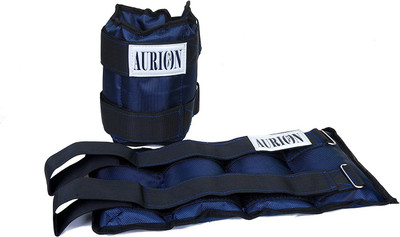 

Aurion Ankle Weights (4 kg x 2 ) Total 8 kg Home Gym Weight Bands perfect for fitness Fitness Band(Blue)