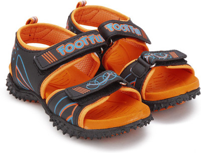 

Footfun by Liberty Boys & Girls Velcro Strappy Sandals(Orange