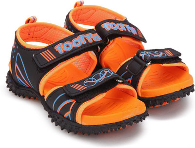 

Footfun by Liberty Boys & Girls Velcro Strappy Sandals(Orange