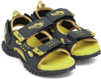 

Footfun by Liberty Boys & Girls Velcro Strappy Sandals(Black, Blue